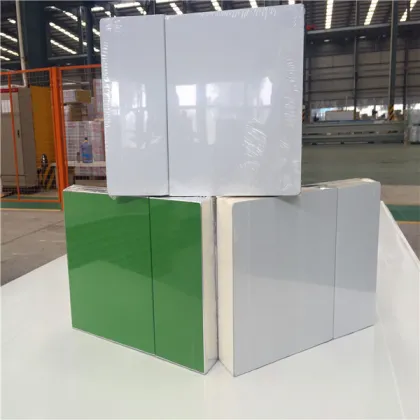 PU Insulated Factory Partition Wall Panels Used Fireproof Wall Materials