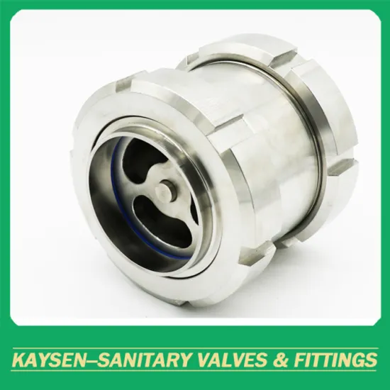 SMS Hygienic Non Return Valves Union Type Welded