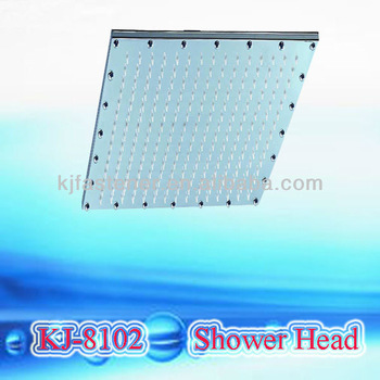 Bathroom brass chrome finished shower head
