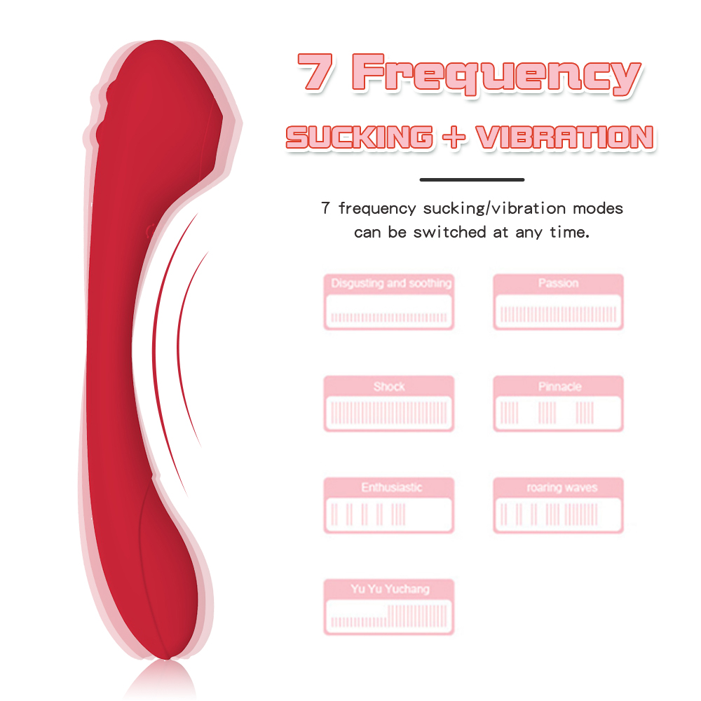 Suction Massage Wand with Powerful Vibration
