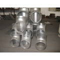 pipe fittings equal tee 304L stainless steel