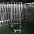 China 4 Sides Foldable Galvanized Roll Trolley Supplier