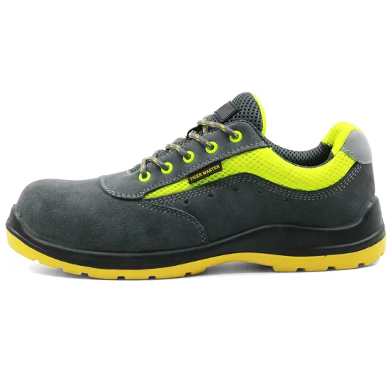 Metal free composite toe european safety shoes