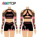 Ibetop Custom Women Langarm Cheerleading Uniform