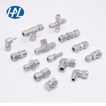 Swagelok 1/4 Stainless Steel 316 Double Ferrule Male Connector