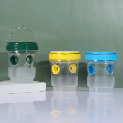 Waterproof Solar-Powered Wasp Trap for Outdoor Garden Use
