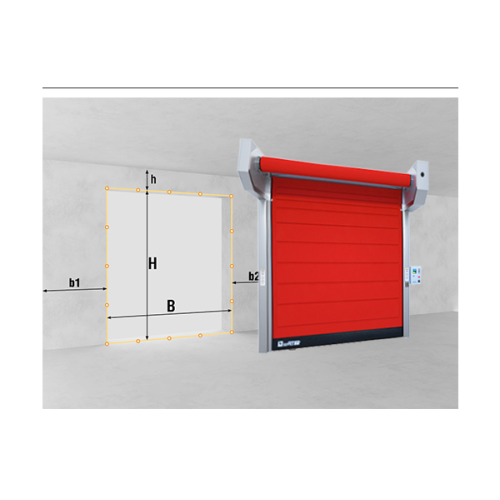 Cold storage high speed door PVC