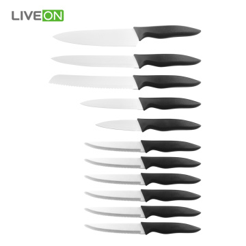 12pcs Kitchen Universal Block Knife Set