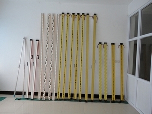 Aluminum Invar Fibreglass Barcode Staff (Survia)