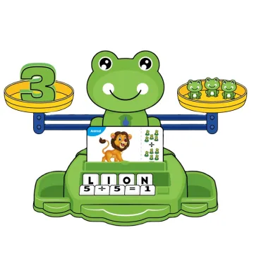 Interactive Frog Balance Counting Math Games and STEM Learning Toys for Children's Birthday Gifts