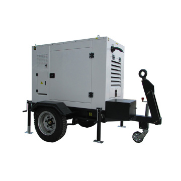Mobilna przyczepę cichy generator wysokoprężny Ustawia od 30 kW do 100 kW