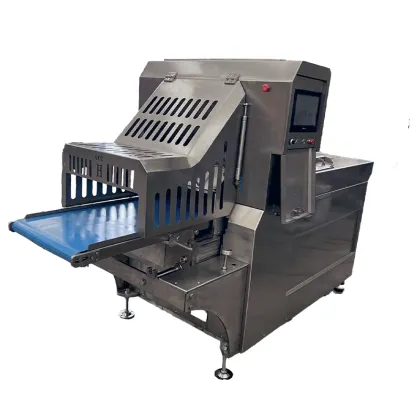 Commercial Automatic Meat Slicer Machine for Jerky, Bacon, Ham, and Frozen Meats