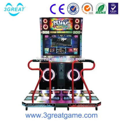 China manufacturer coin operated pump it up dance machine