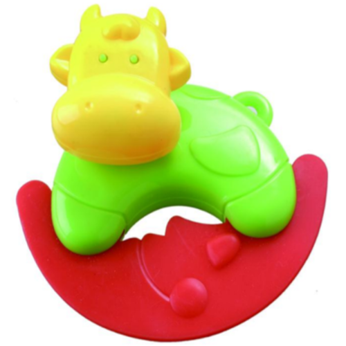 Spädbarn Musical Ring Toy Cow Shape Rattle