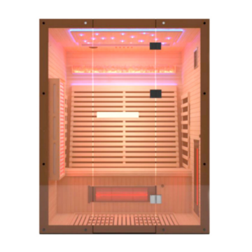 Canadian Hemlock Far Infrared Sauna For 3 Persons