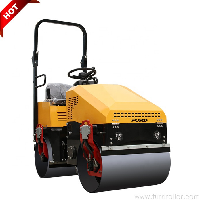 Spain Popular 1 Ton Small Tandem Vibratory Roller