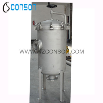 304 and 316L stainless steel chemical filter housing