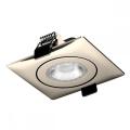 Square Recessed Led Downlights Integrated led recessed lighting Manufactory