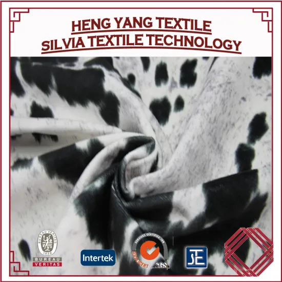 100% Polyester Printed Pattern Super Soft Fabric For Sofa ,Upholstery