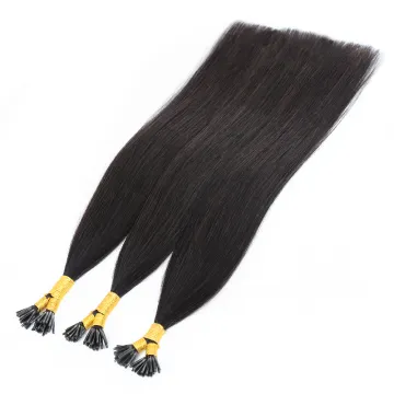 Wholesale Seamless Hair Extensions Double Drawn I Tip Human Hair Extensions