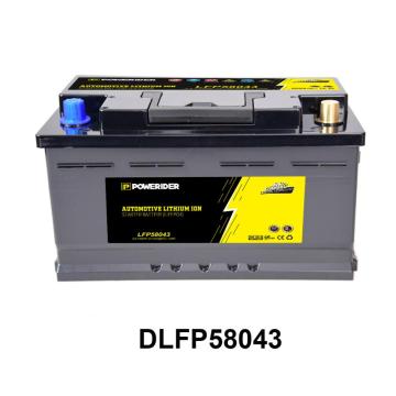 845wh lithium besi fosfat baterai baterai mobil starter
