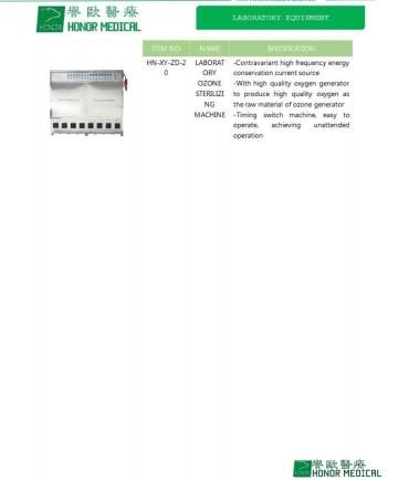 LABORATORY DISINFECTION EQUIPMENT