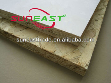 White melamine osb laminate board,cheap OSB board, osb for furniture