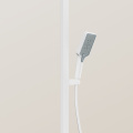 Matte White LED shower Set with Digital Screen