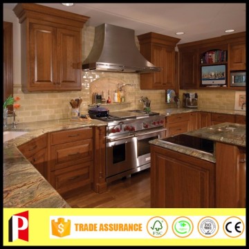 Practical Kitchen Cabinet Natural Solid Wood