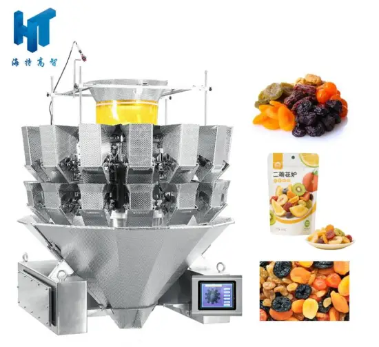 14 head multihead weigher for dry fruit