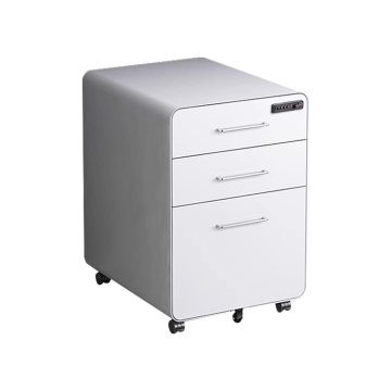 3-Drawer Steel Moving Base Cabinet with Smart Combination Lock