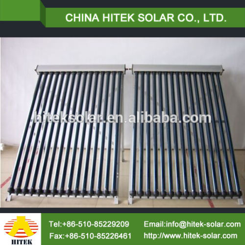 hot transfer coating flat plate solar power collector
