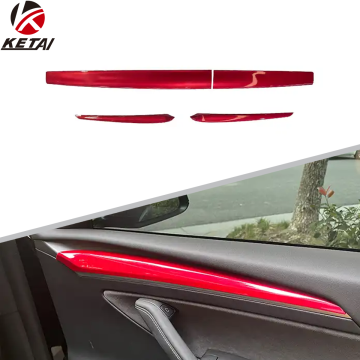 Garniture centrale rouge chinoise de haute qualité pour Tesla modèle Y