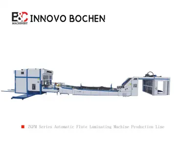 Zgfms Automatic High Speed Flute Laminator with Pile Stacker/Flute Laminator for Box