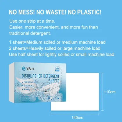 Dishwasher Detergent Sheets