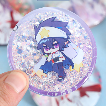 Customized Anime Round Acrylic Badges