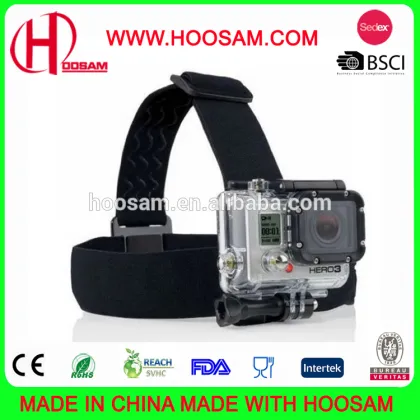 2015 New Sports Products Head strap Mount For GoPro + Quick Clip