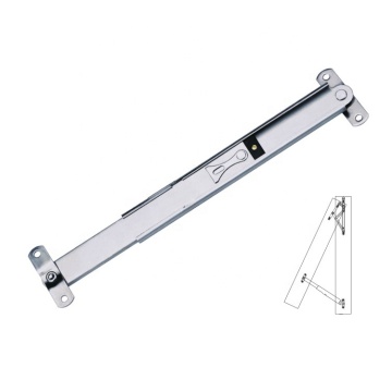 Stainless Steel 304 Top Hung Window Hinge with Limit Position Supporter and Lock for Euro Groove Fittings