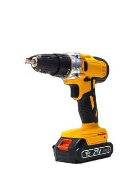Gloednieuwe gele 48V borstelloze power boorkit met 2*1.3Ah batterijen en oplader