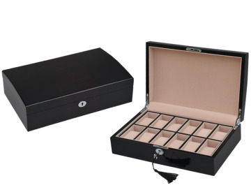 Popular Black Watch Box Lockable
