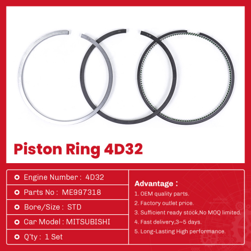 أجزاء السيارات Mitsubishi Ring 4D32 ME997318