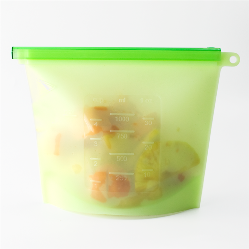 BPA free Eco-friendly Silicone Food Storage Bag