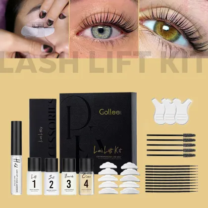 Gollee Best Korea Lash Lift Kit - Eyelash Lift Set & Brow Lashlift