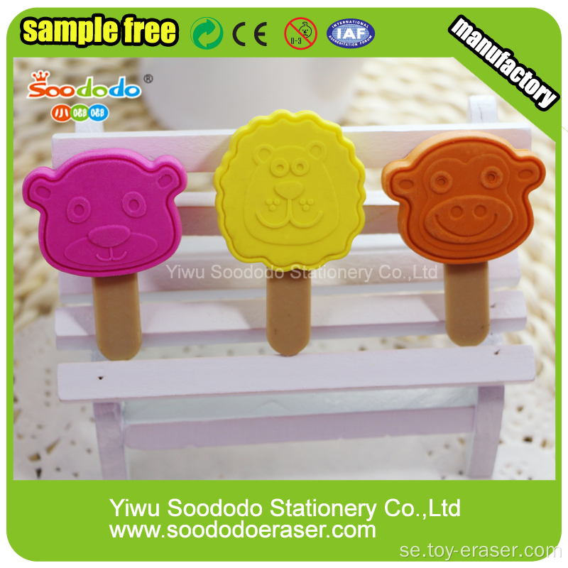 2014 Senaste ny design sudd Popsicle formade suddgummi