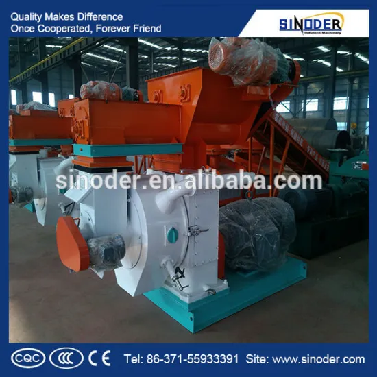 Supply complete powder biomass pellet machine for making pellets --- Sinoder Brand