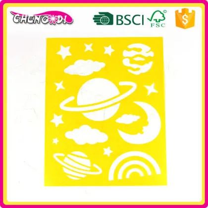 Superstyle colorful attract classical paint stencil patterns