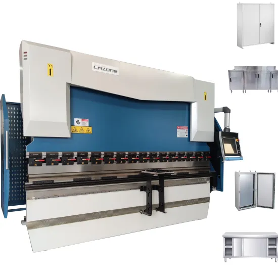 WE67K CNC Metal Sheet Bending with Delem DA53T for Stainless Steel Kitchen Doors and Cabinets