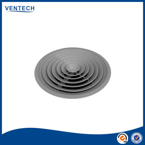 Round air conditioning diffuser