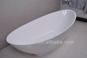 Beautiful Bathtub, Special Shape Corian bathtub BS-8609