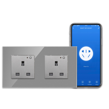 Bingoelec Modern Style 13A UK RF Wall Sockets